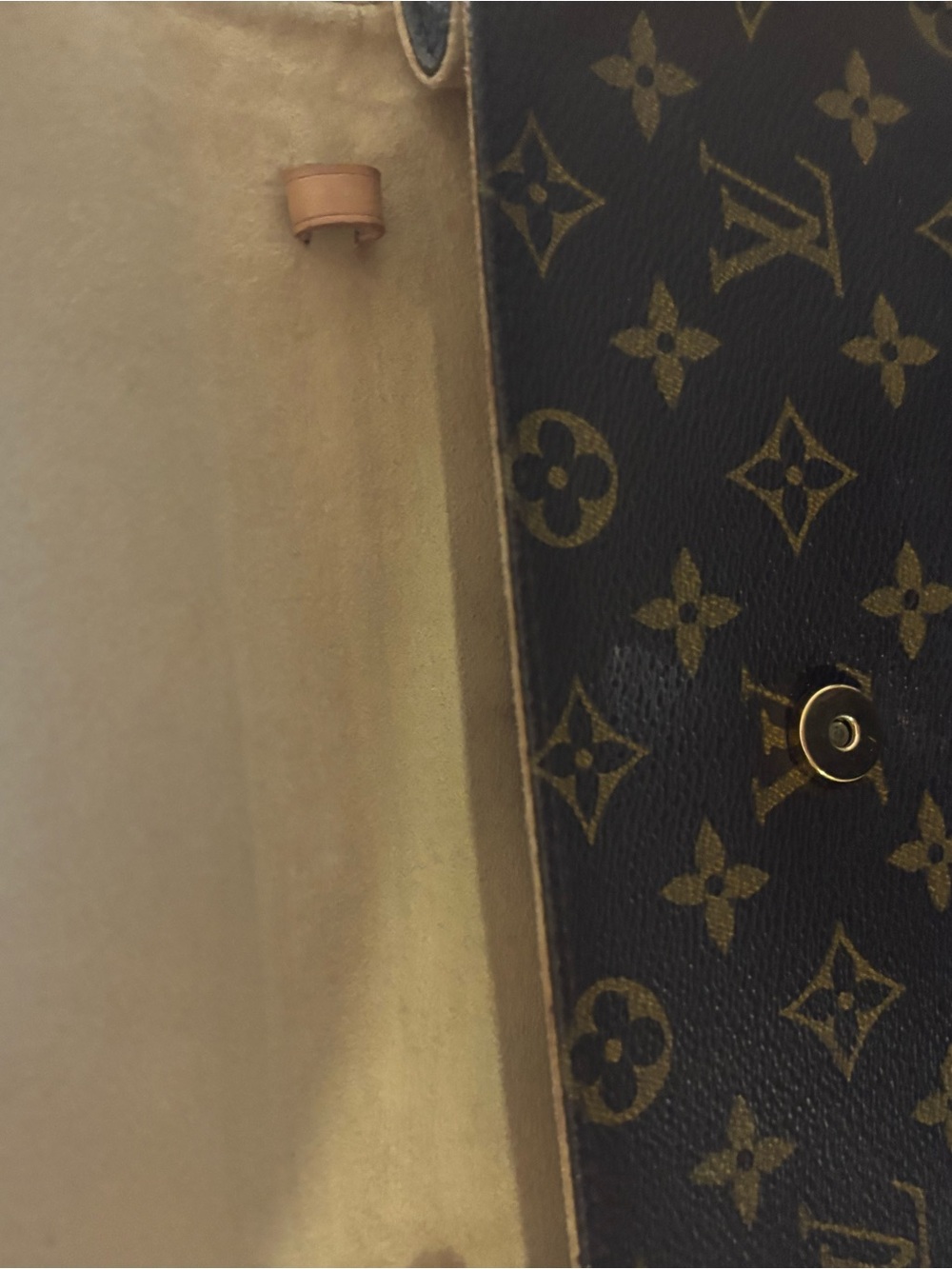 Authentic Vintage Louis Vuitton Monogram Clutch - Picture 7 of 7